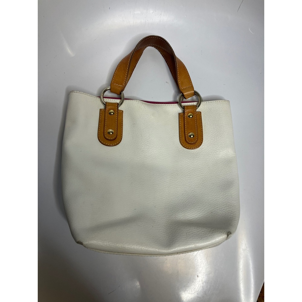 Maurizio Taiuti genuine leather hand bag made in Italy small size
